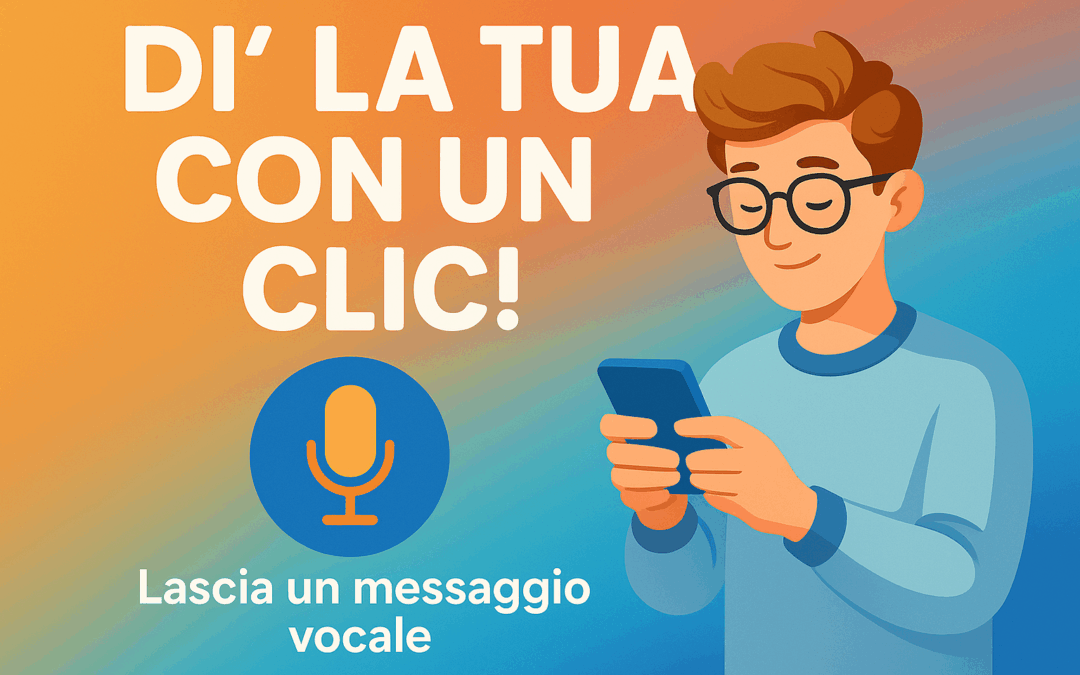 Hai qualcosa che ti pesa a scuola? Raccontalo con la tua voce
