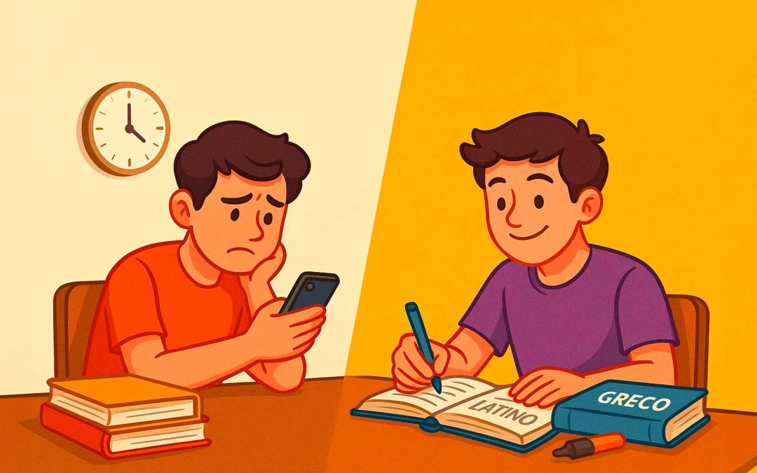 Come smettere di procrastinare nello studio al liceo classico